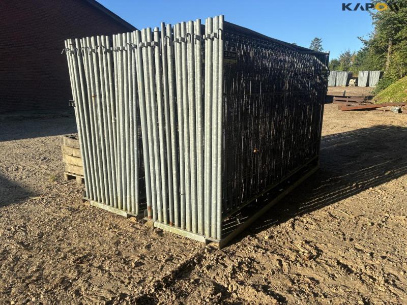 Galvaniseret byggepladshegn 7