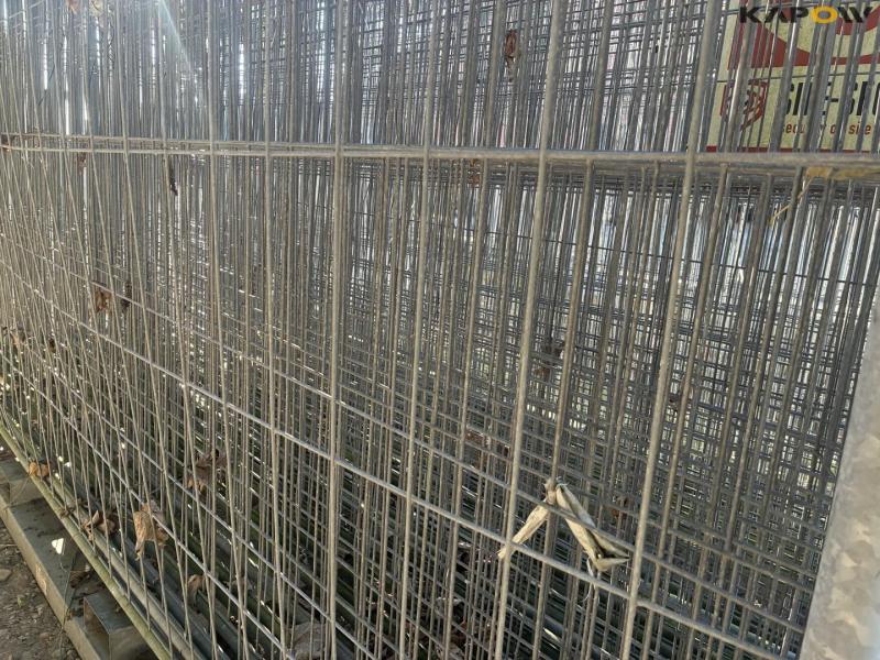 Galvaniseret byggepladshegn 18