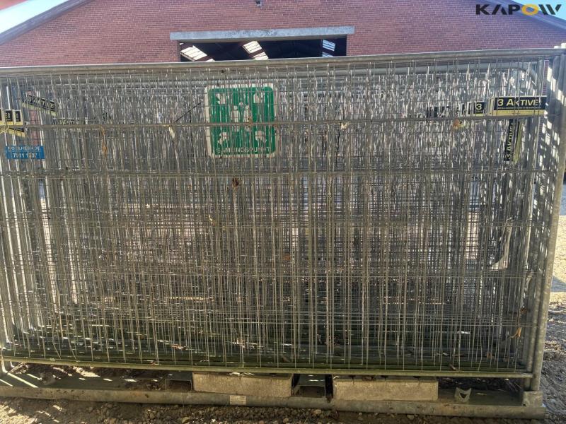 Galvaniseret byggepladshegn 6
