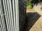 Galvaniseret byggepladshegn 18