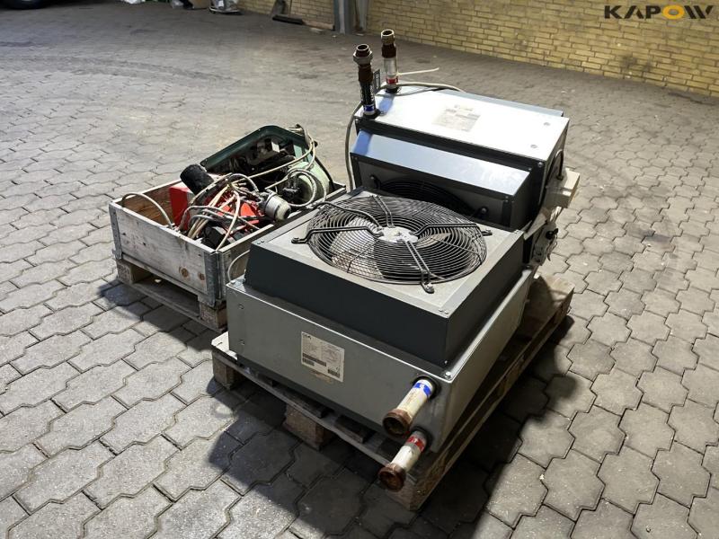 GEA kalorifer og 3 stk. diesel brænder 7