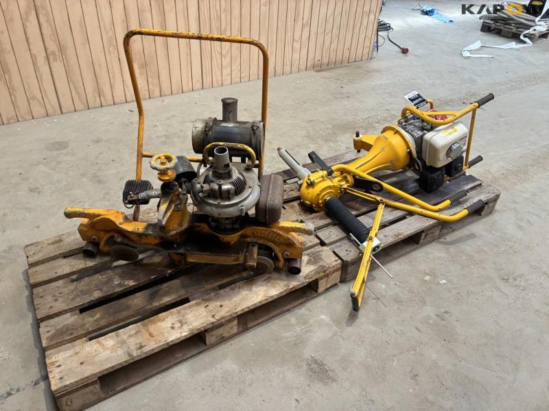 GEA Tech F104 skinneboremaskine/ Robel skinnesliber 4