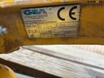 GEA Tech F104 skinneboremaskine/ Robel skinnesliber 14