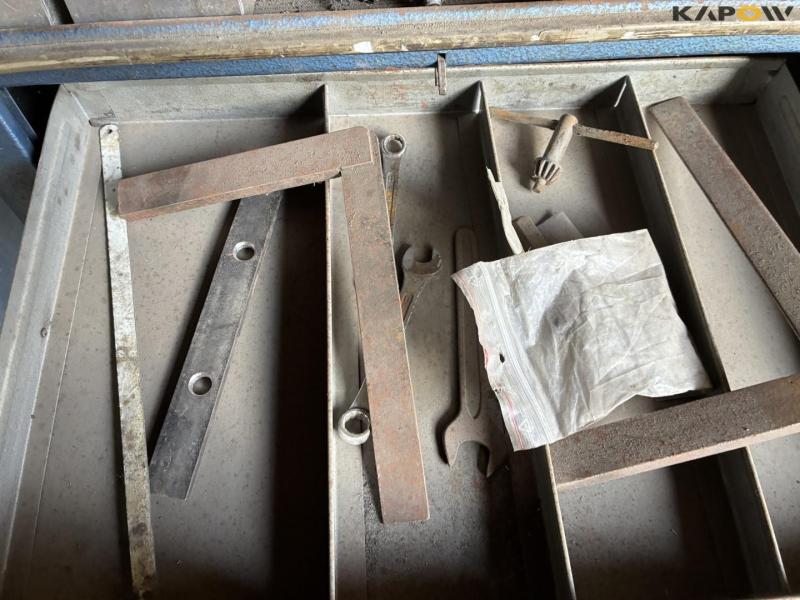 Gedore adjutant 1580 værkstedsvogne med indhold. 17