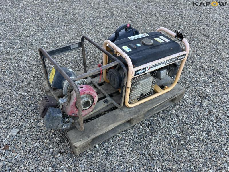 Generator og kompressor 3