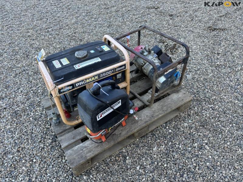 Generator og kompressor 7