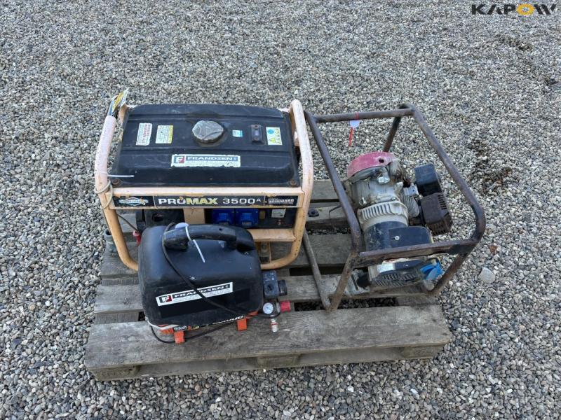 Generator og kompressor 8