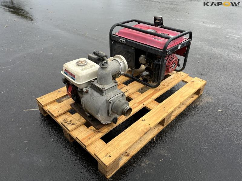 Generator og vandpumpe 5