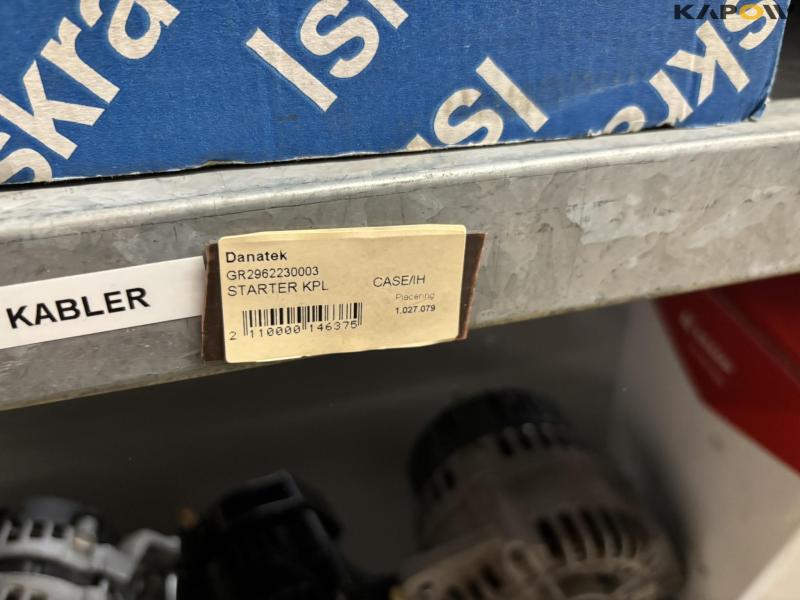 Generatorer, startere og pumper 19