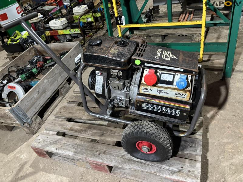 GenSet GS MPM 5/170 S-CX svejser/generator 3