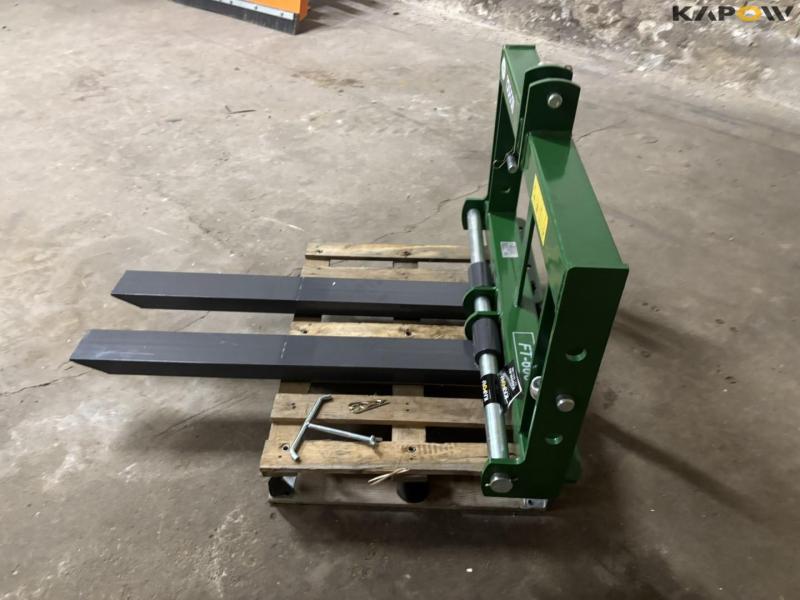 GEO FT600 pallegafler med 3-punkt hitch 8