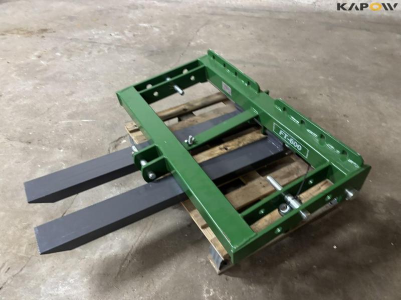 GEO FT600 pallegafler med 3-punkt hitch 22