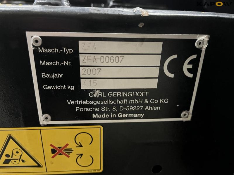 Geringhoff ZFA 8 række plukkebord 29