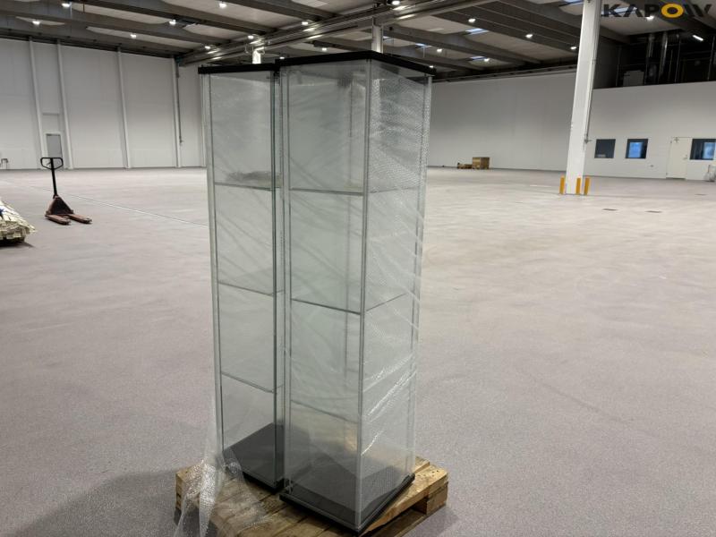 Glasmontre/Vitrine 2 stk. - nye 4