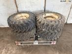 Goodyear 12-16.5 hjul - 4 stk 2