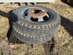 Goodyear 6.00/6.50-18 komplethjul 4