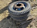 Goodyear 6.00/6.50-18 komplethjul 6