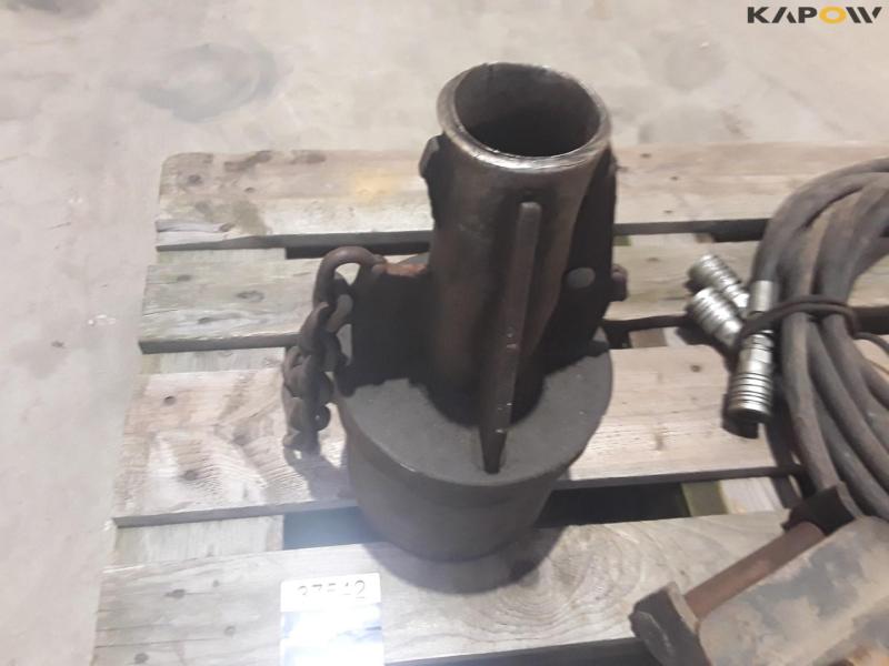 Gravemaskine beslag og hydraulisk slanger 10