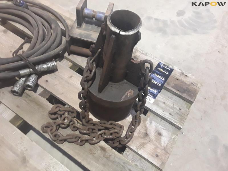 Gravemaskine beslag og hydraulisk slanger 11