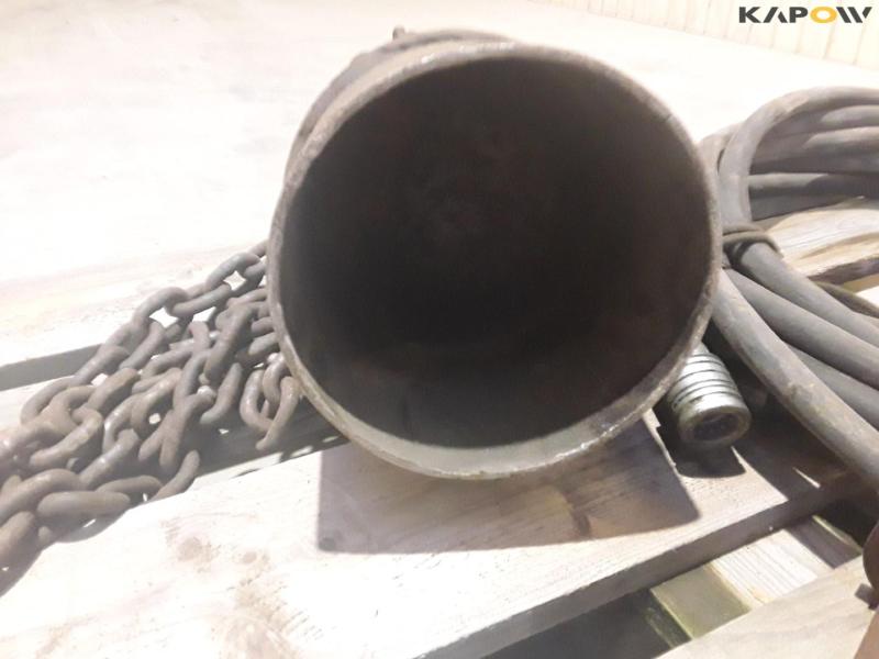 Gravemaskine beslag og hydraulisk slanger 13
