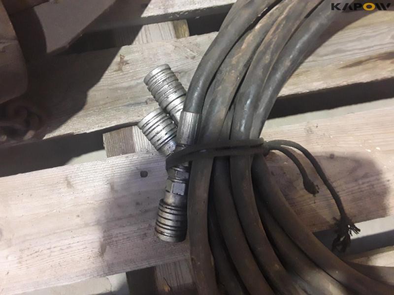 Gravemaskine beslag og hydraulisk slanger 16