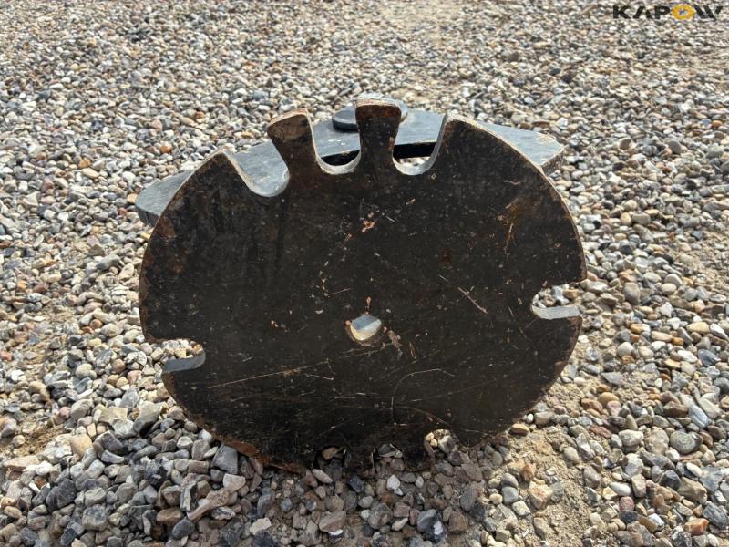 Graveskovl og adapter 20