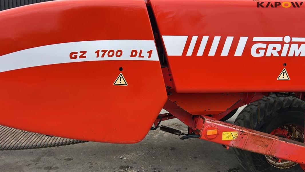 Grimme GZ 1700 DL 1 frilægger 20