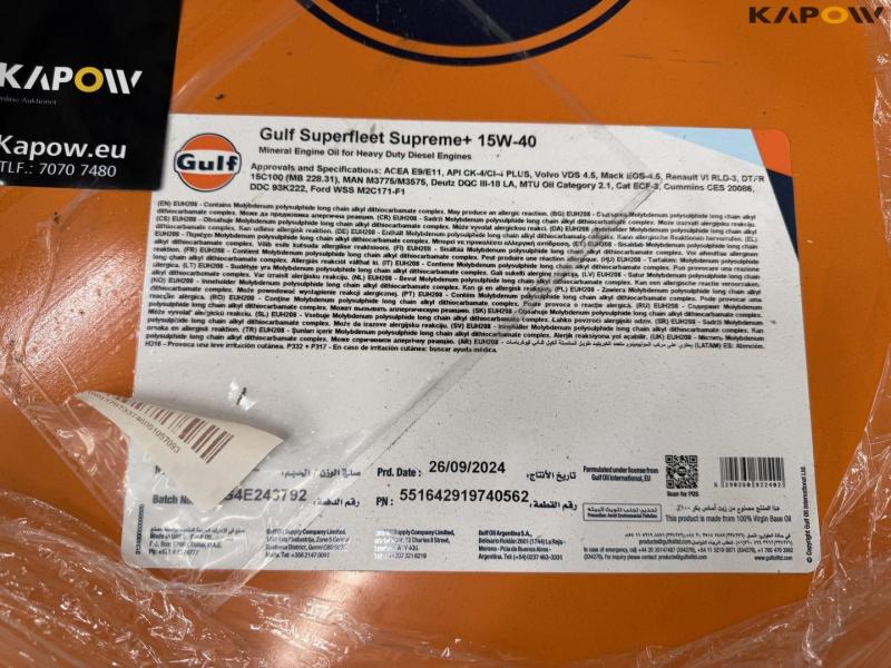 Gulf 15W-40 motorolie 5
