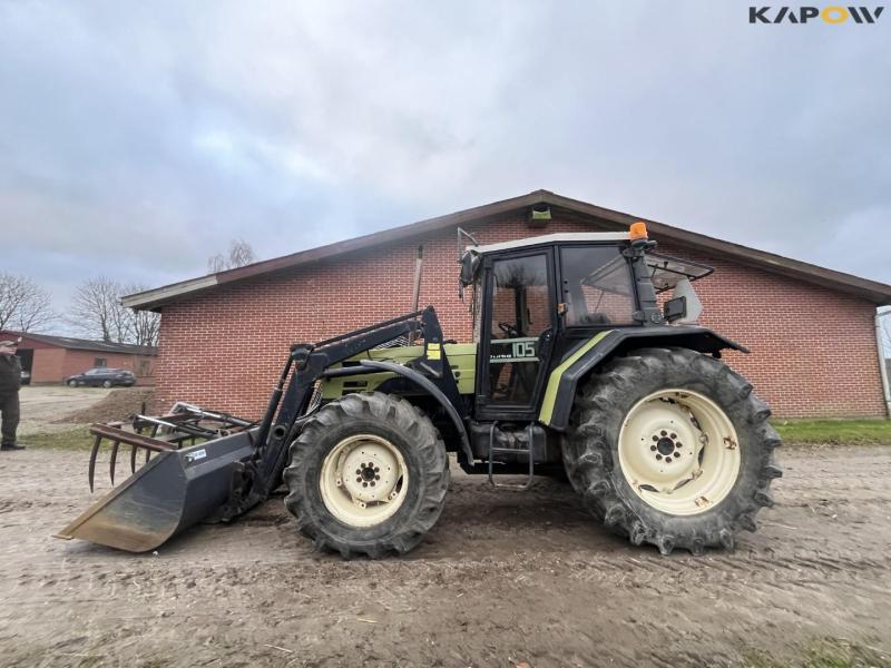 Hürlimann H-4105 frontlæsser traktor 8