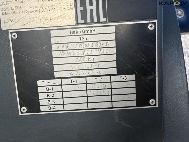 Hako Citymaster 1650 fejemaskine 29