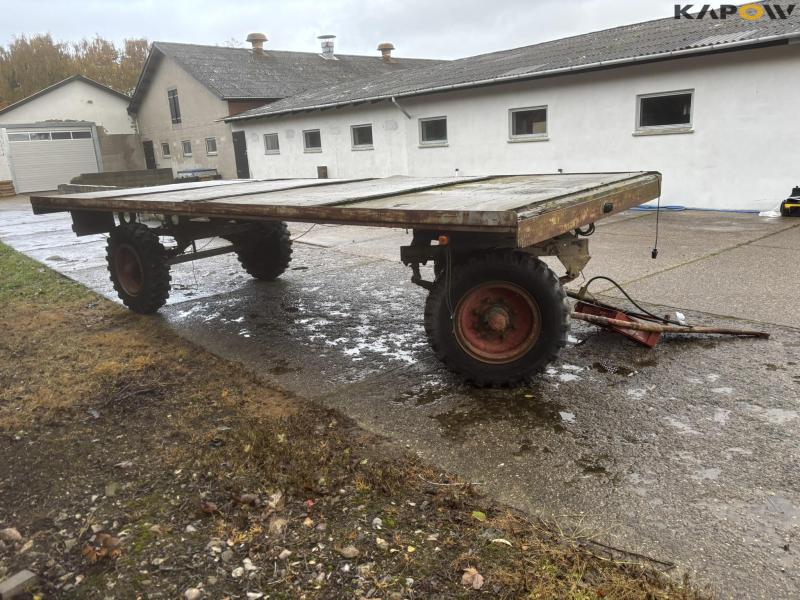 Halm/fladvogn 4 hjulet 4