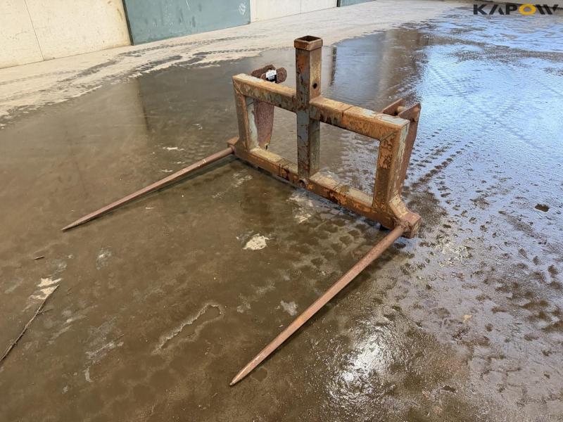 Halmspyd med Bobcat hitch 1