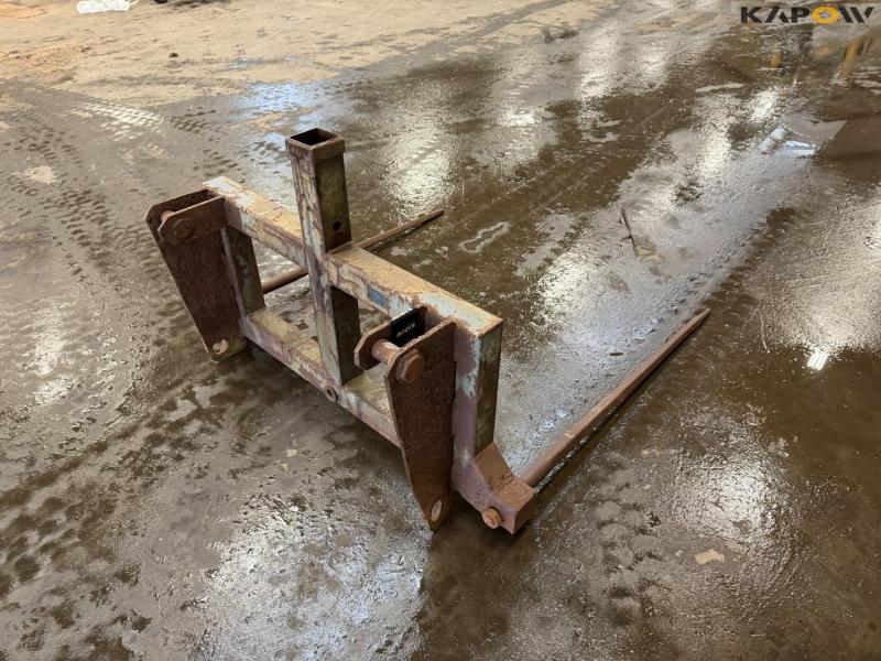 Halmspyd med Bobcat hitch 5