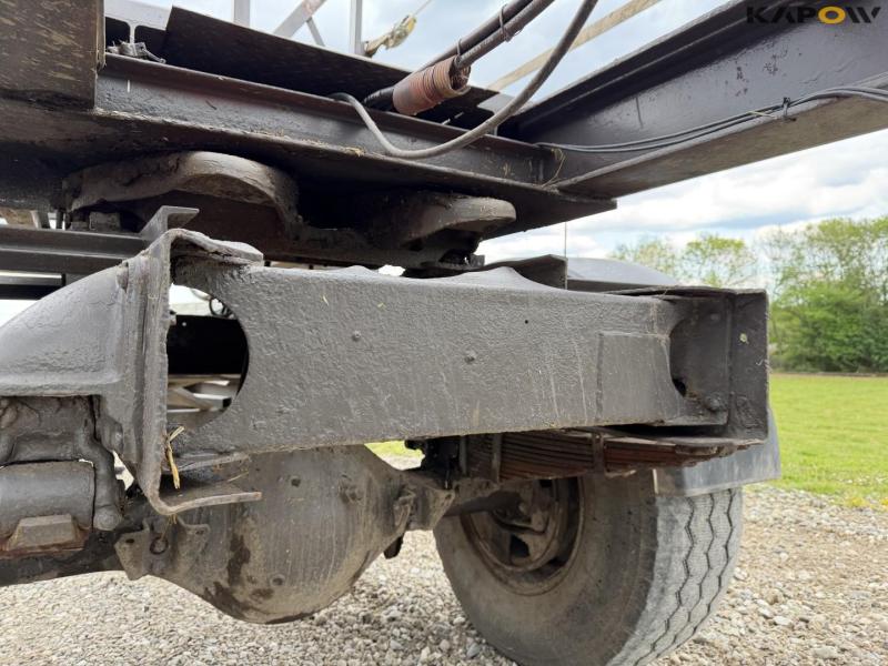 Halmvogn med hydraulisk balle sikring 11