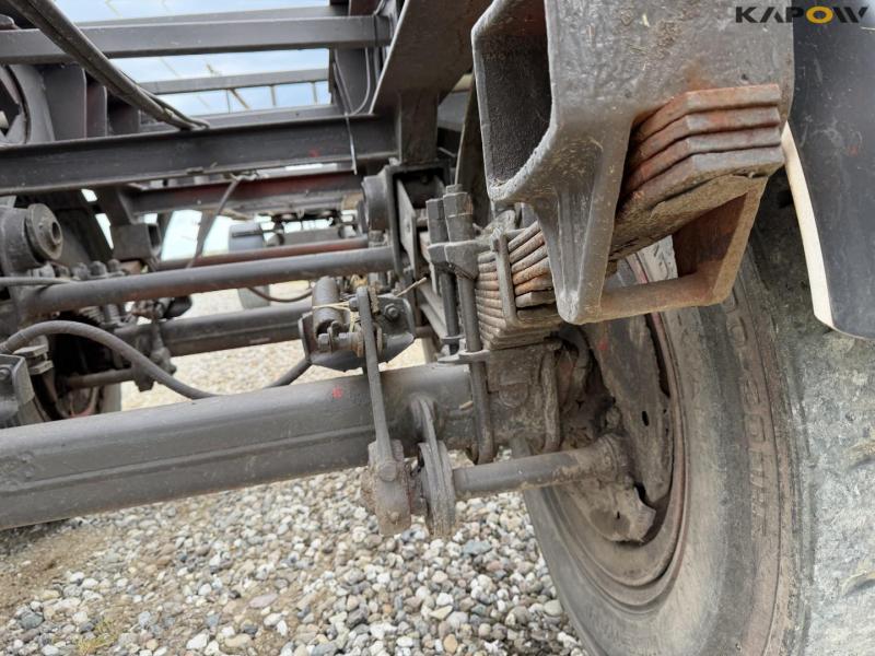 Halmvogn med hydraulisk balle sikring 20