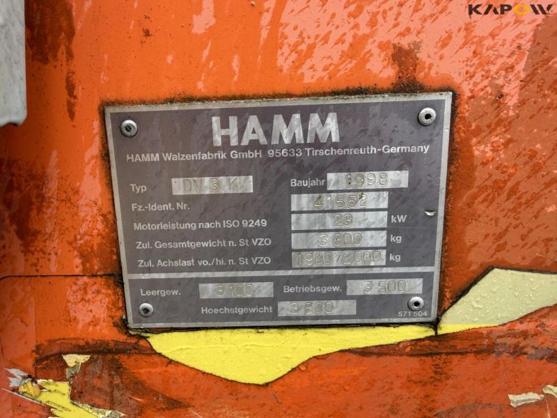 Hamm DV3K vejtromle 33