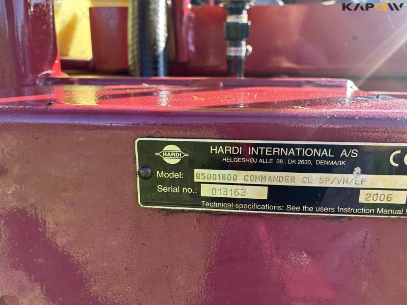 Hardi commander cl2800 sprøjte 23