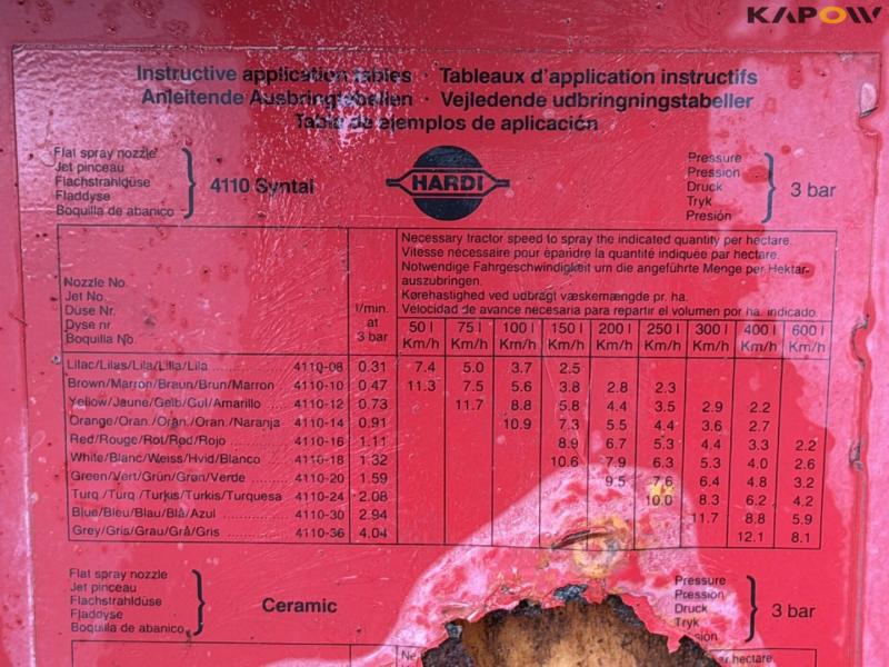 Hardi trailersprøjte 71