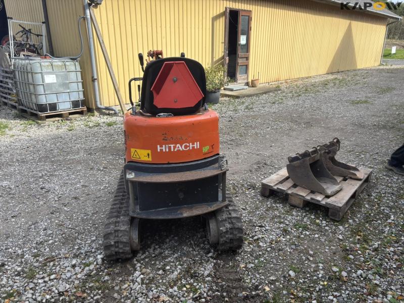 Hitachi Zaxis 10U-2 YSR minigraver med skovle 6