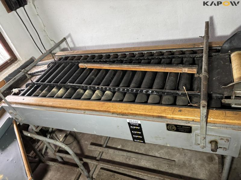 HC Jensen frugt sorterbånd og bord 12