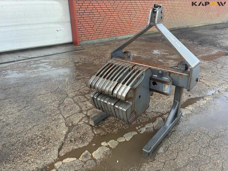 HE-VA front ramme med Agco vægtskiver 1