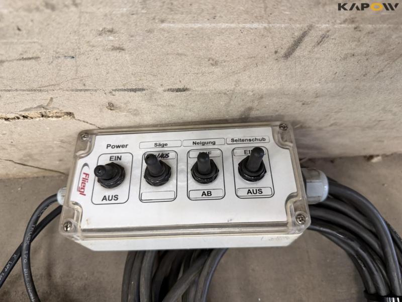 Fliegl hegnsklipper med Euro hitch 22