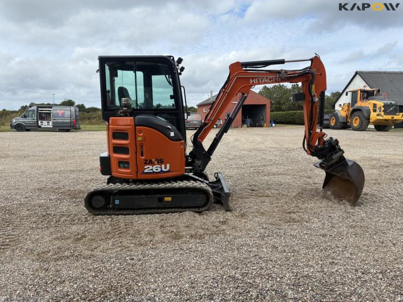 Hitachi ZX26U-6 CR minigravemaskine 4