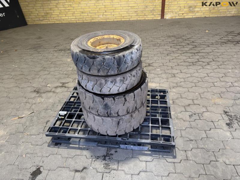 Hjul i forskellige størrelser - 4stk 2