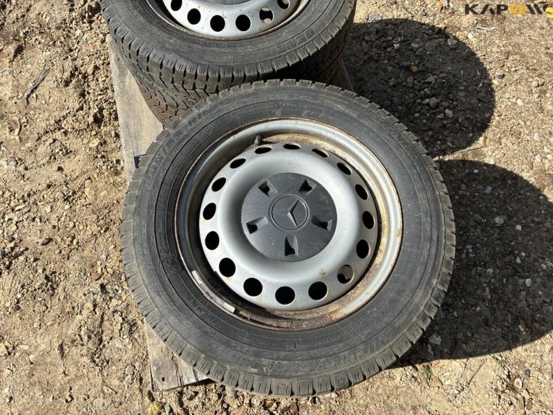 Hjul med Mercedes fælge 7