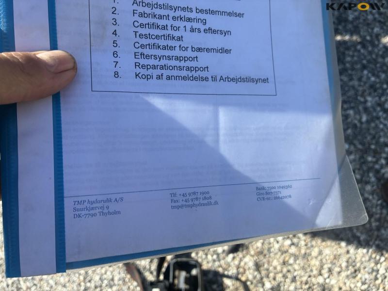 HMF 1560 K3 kran på skittelad 111