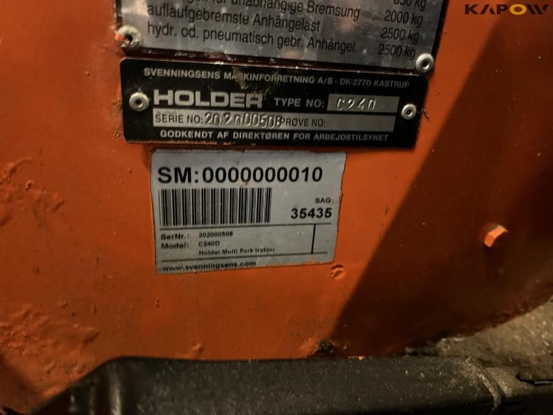 Holder C 2.42 redskabsbærer med sneplov og saltudlægger 32