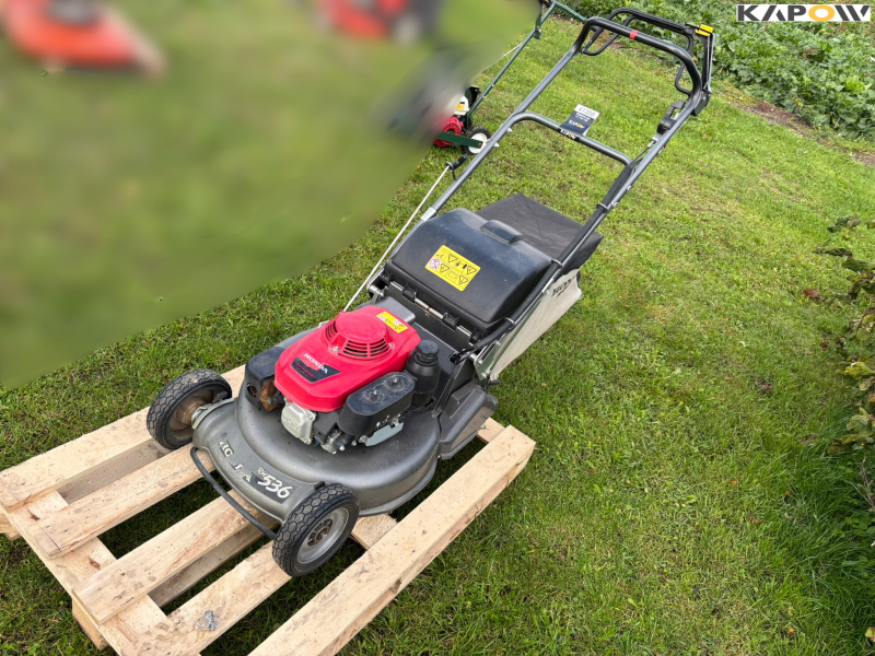Honda HRH 536 tromle-plæneklipper 1