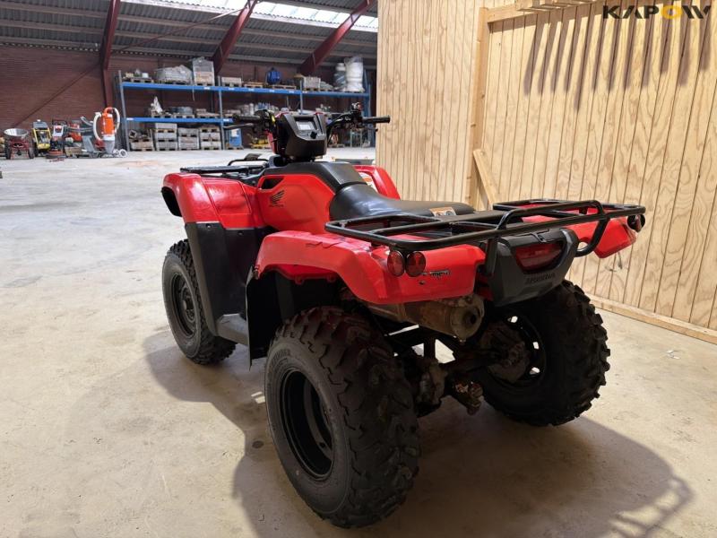 Honda TRX 500fe2 4x4 ATV med servostyring 7