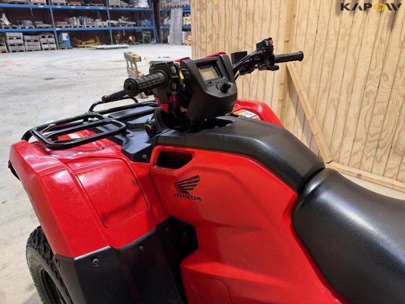 Honda TRX 500fe2 4x4 ATV med servostyring 9
